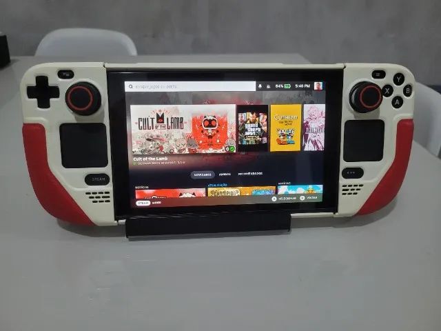 Steam Deck LCD 256GB Estado de Novo | Bateria 100% | Completo