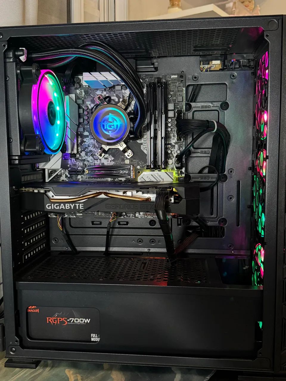 PC GAMER COMPLETO | RYZEN 7 3700X | RTX 2060 | 16GB RAM | MONITOR
