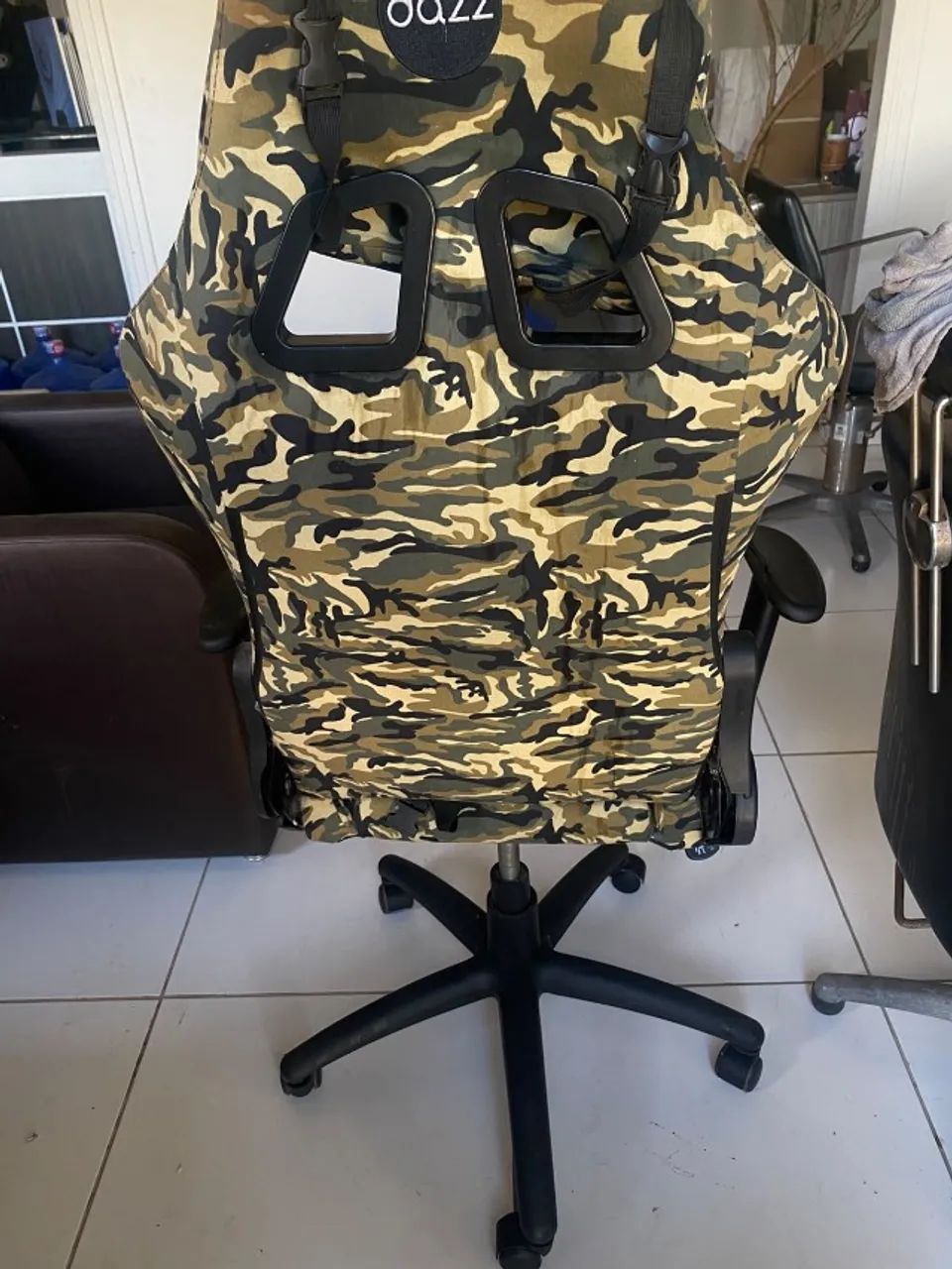 Cadeira Gamer Dazz Special Forces Camuflada Reclinável - Foto 5