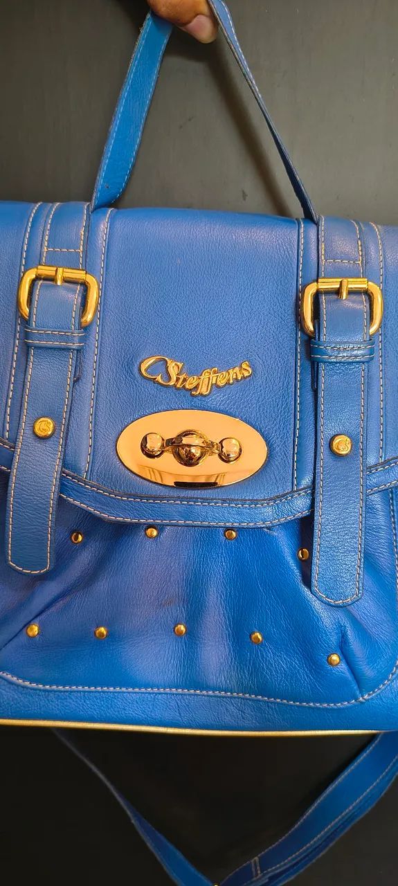 bolsa de couro carmen steffens - Foto 5