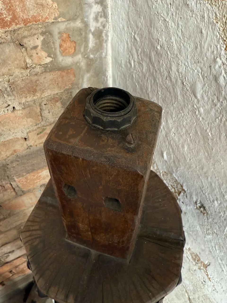 Bases abajur de madeira - Foto 5