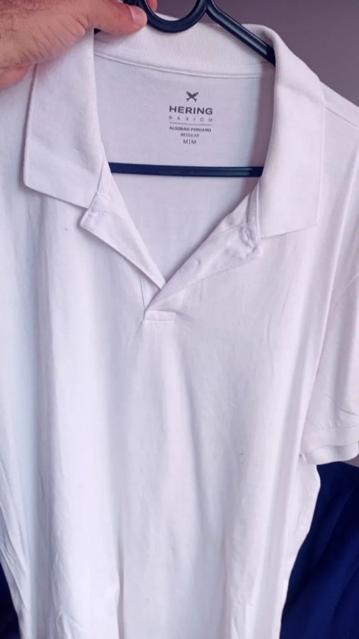 Camisa polo Hering algod'ao peruano - Foto 2
