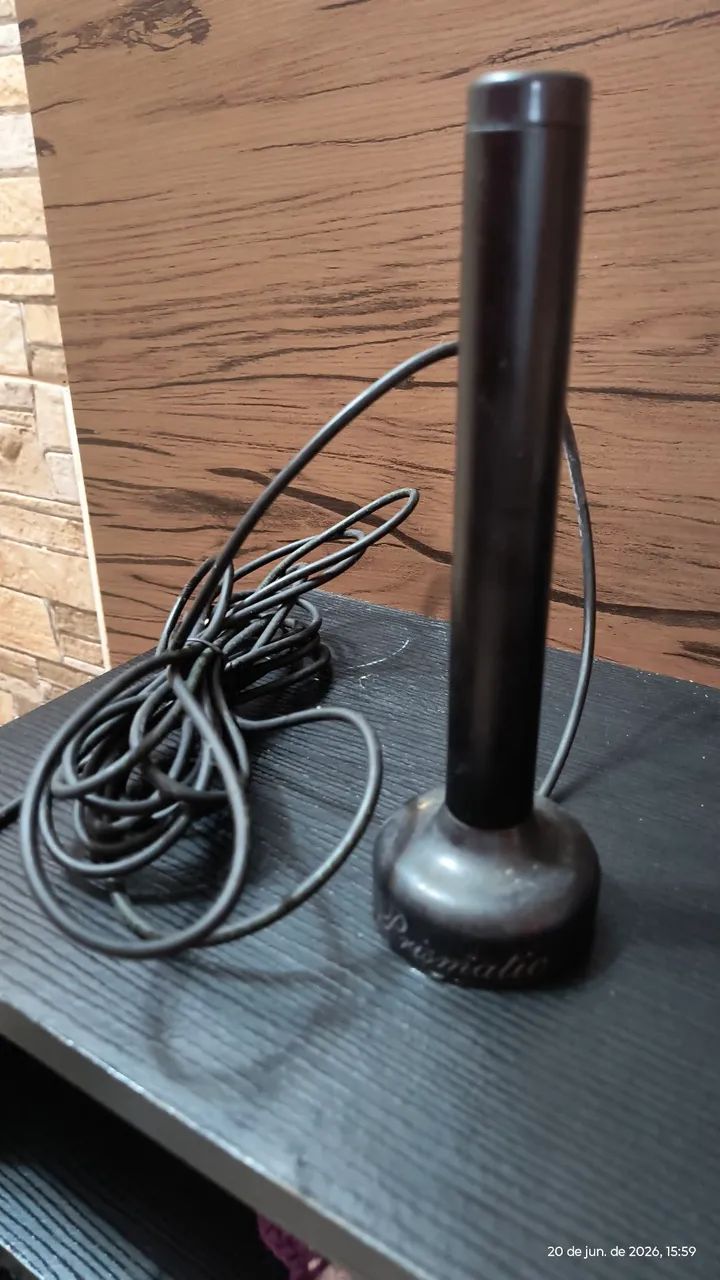 Antena digital com 5 metro de cabo