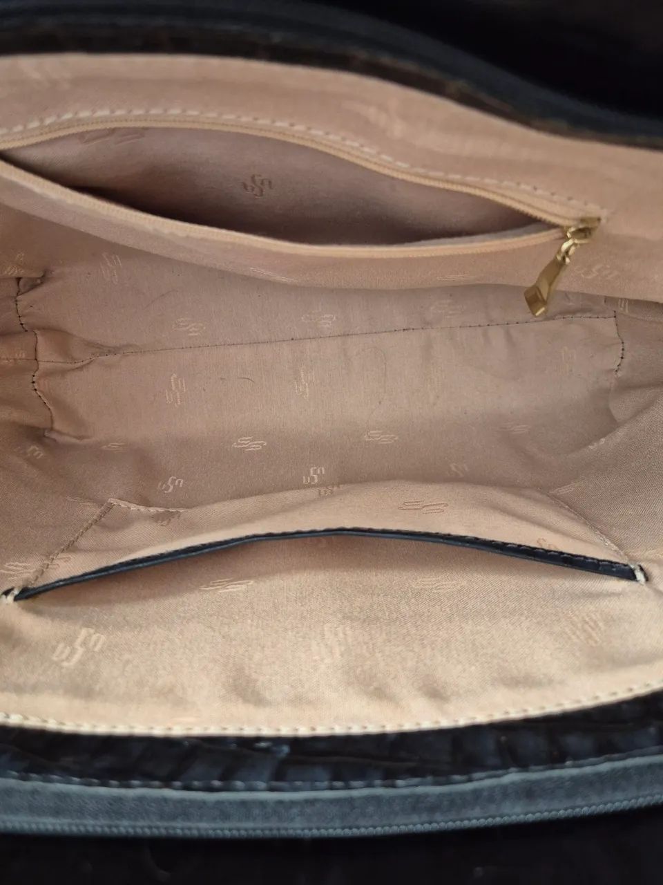 Bolsa tote 100% couro - usaflex  - Foto 5