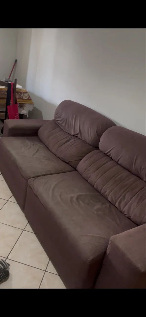 Sofá retrátil 4 lugares