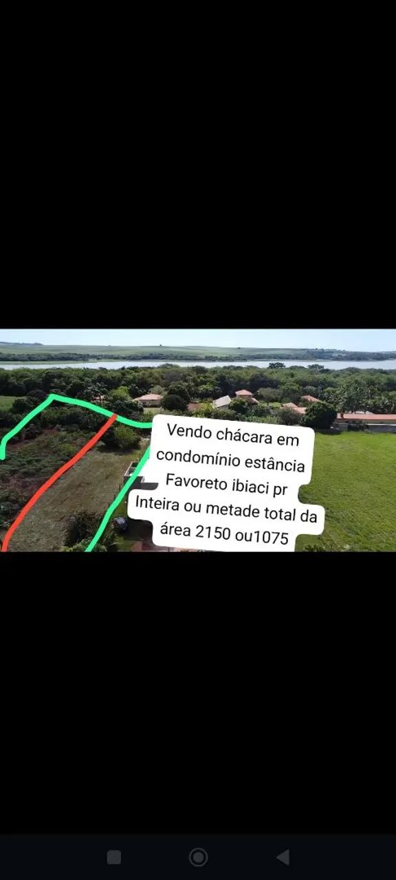 Chácara em condomínio 