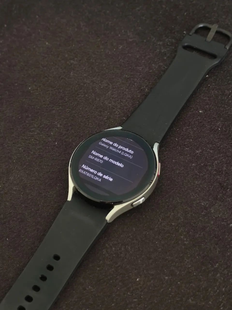 Samsung Galaxy Watch 4 44mm Prata + 2 Pulseiras + Capa Protetora - Foto 3