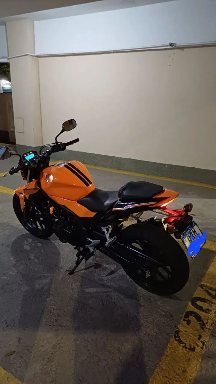 Honda CB 500F ABS Laranja - Foto 4