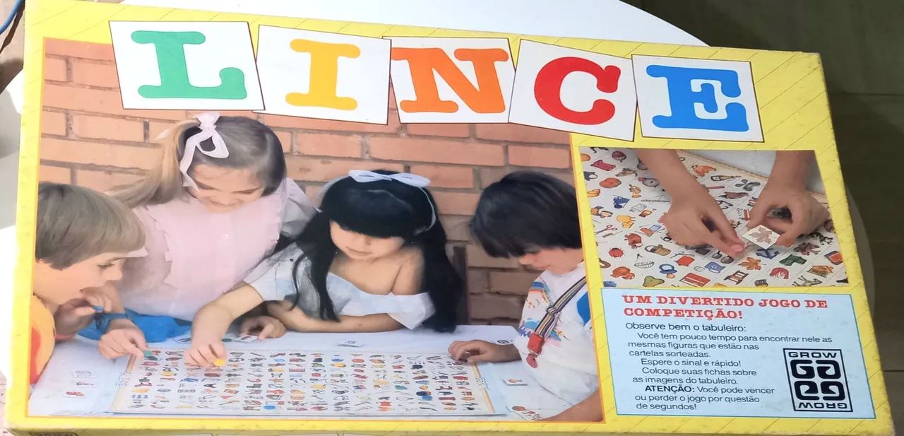 Jogo lince da grow 1986
