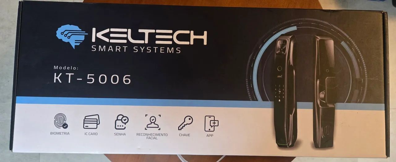 Fechadura Smart KELTECH Modelo: KT-5006