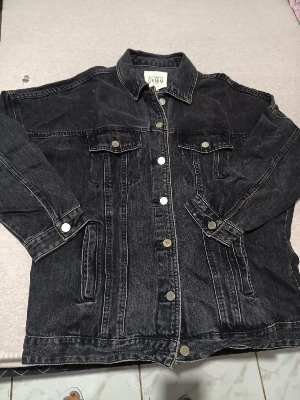 Jaqueta Jeans Zara  - Foto 4