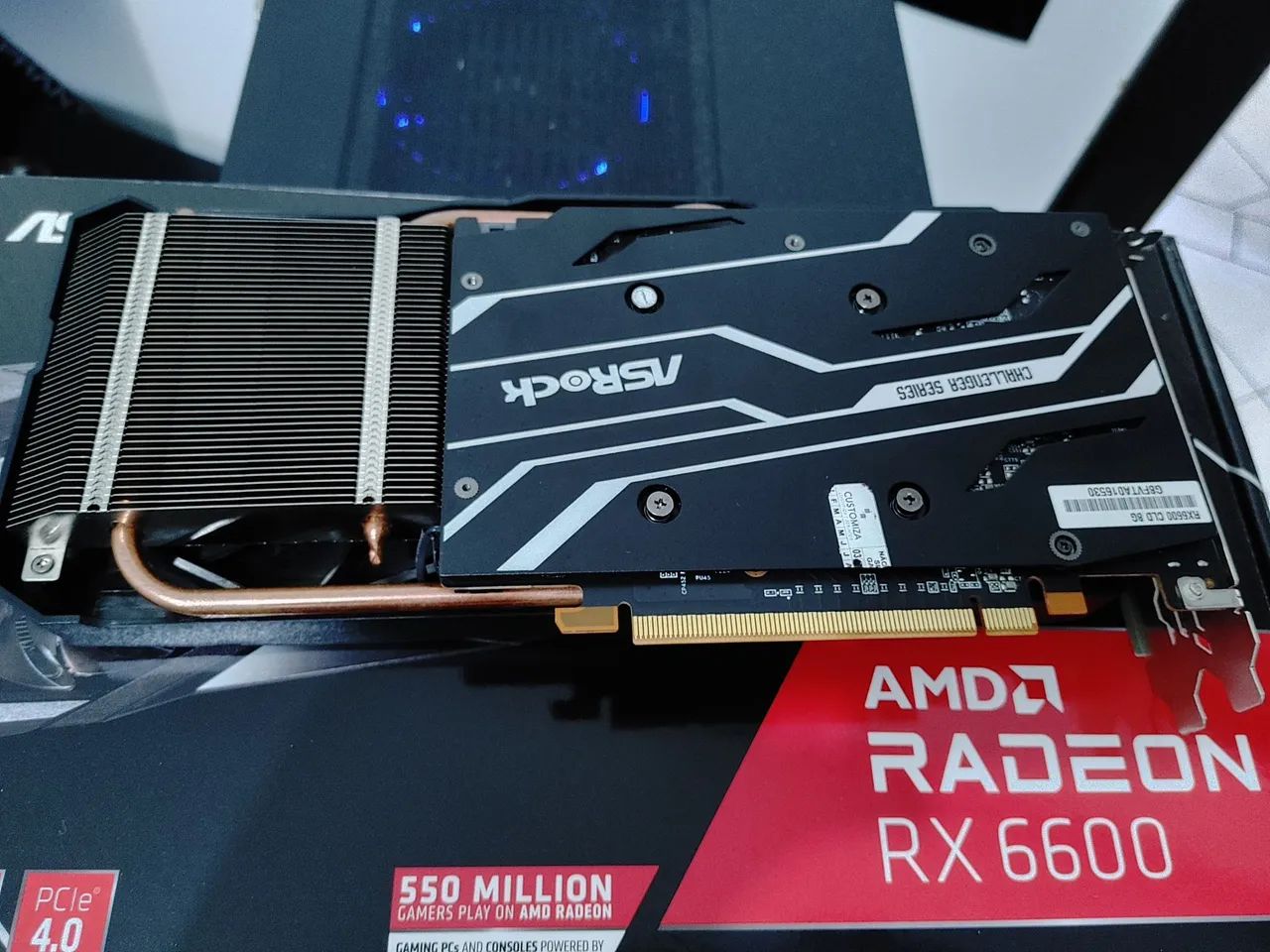AMD RX 6600 ASROCK SEMI NOVA - Foto 2