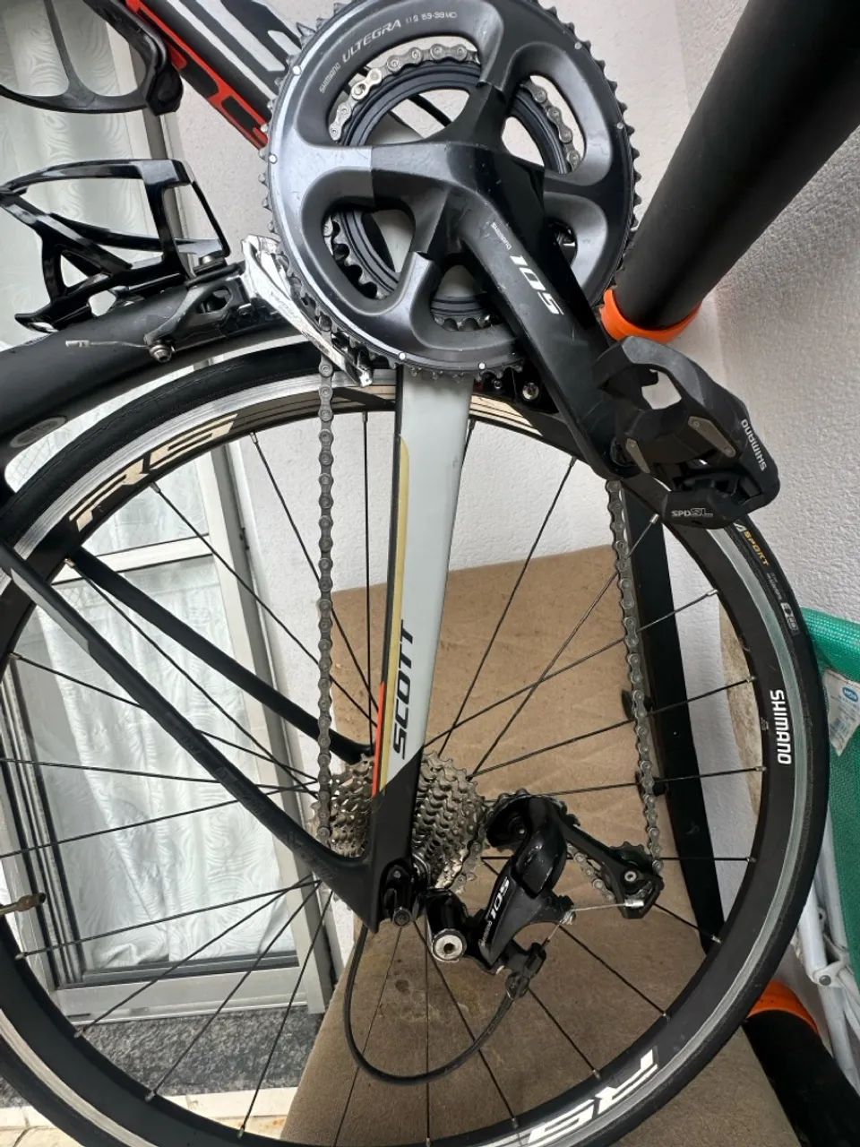 Bicicleta Speed Scott Foil  Usada - Foto 5