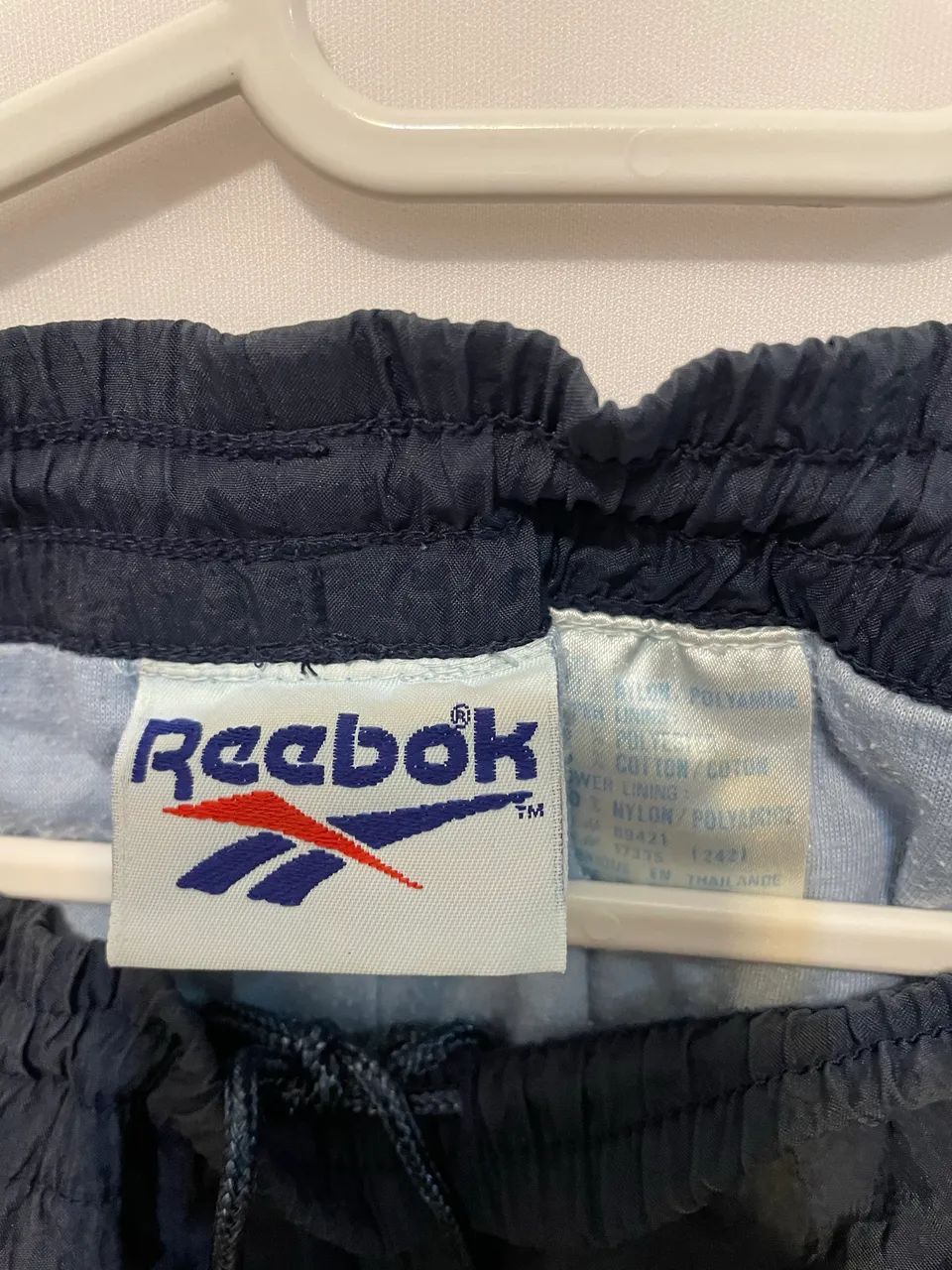 Calça Reebok anos 90 vintage de náilon  - Foto 5