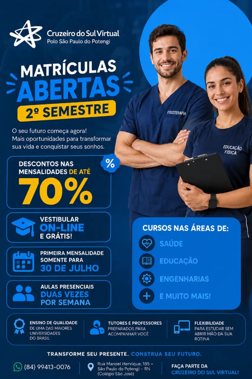Cursos superiores semipresenciais - Foto 2