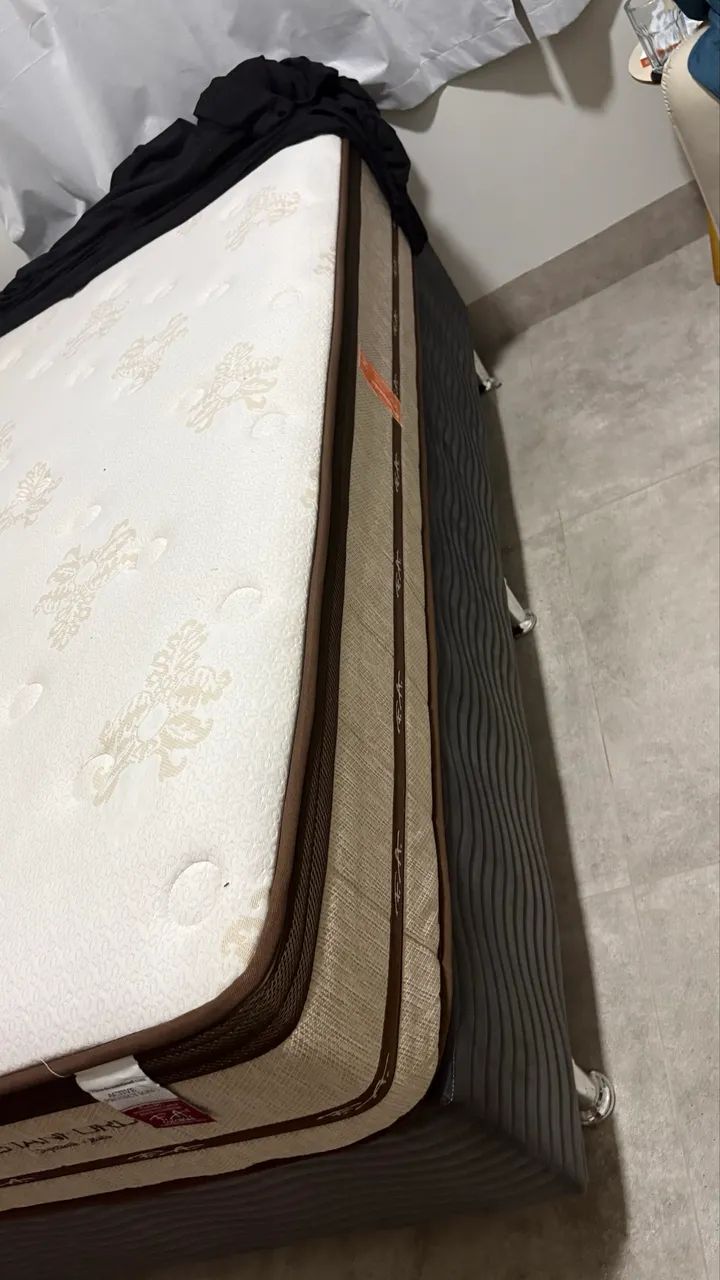 Cama Casal bem nova - Foto 3