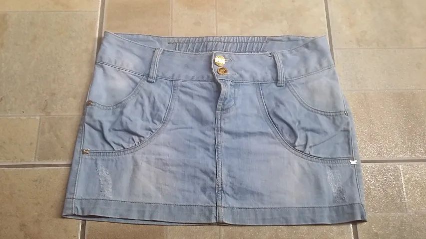 Mini Saia Jeans 40