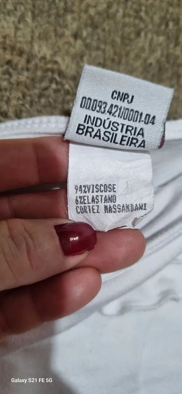 Blusa P uma manga só - Foto 3