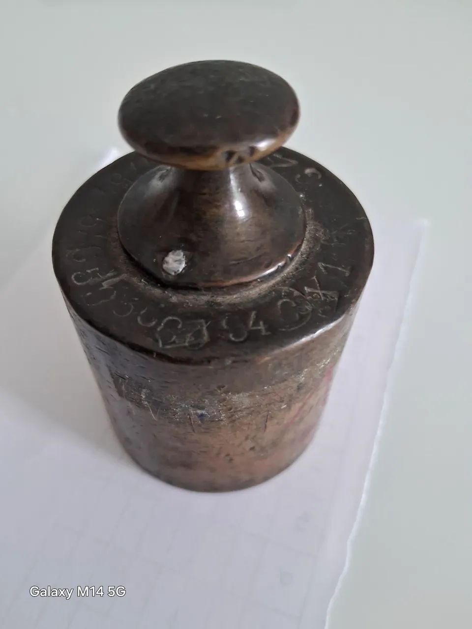 Peso antigo de balança  - Foto 2