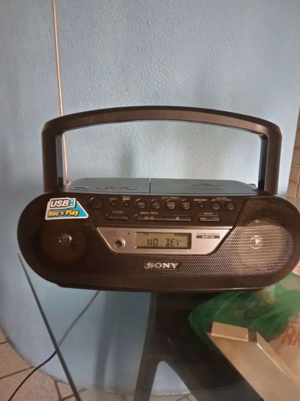 Som Rádio Sony Raridade Excelente Qualidade!