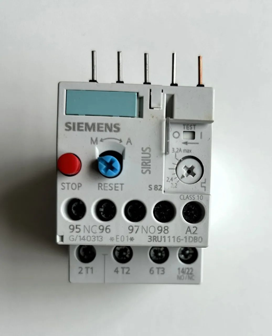 Kit com 3 Relés Térmicos 3RU1116-1DB0 (2,2A até 3,2A) - SIEMENS - Foto 6