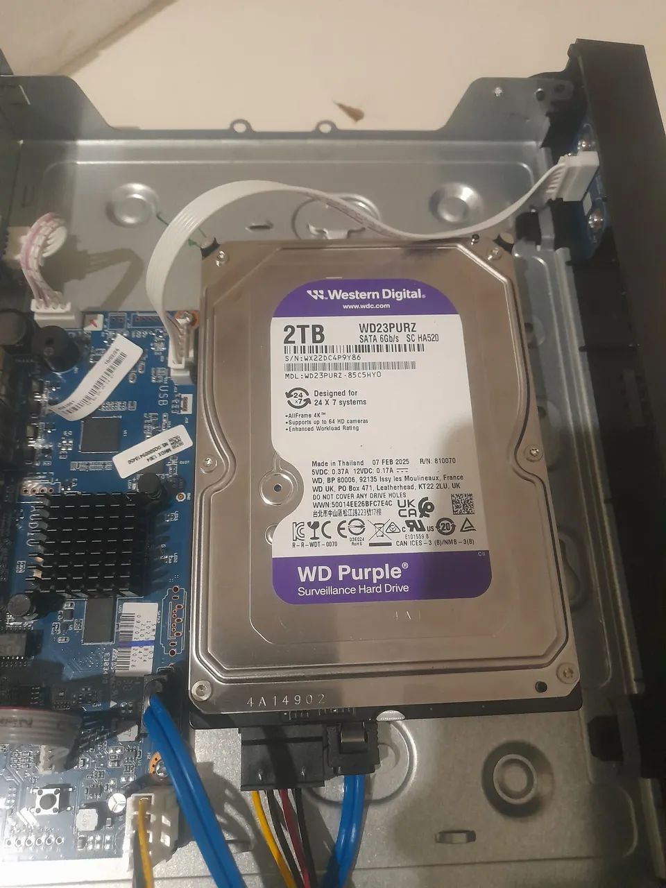 Dvr 4 canais com HD 2tb - Foto 5