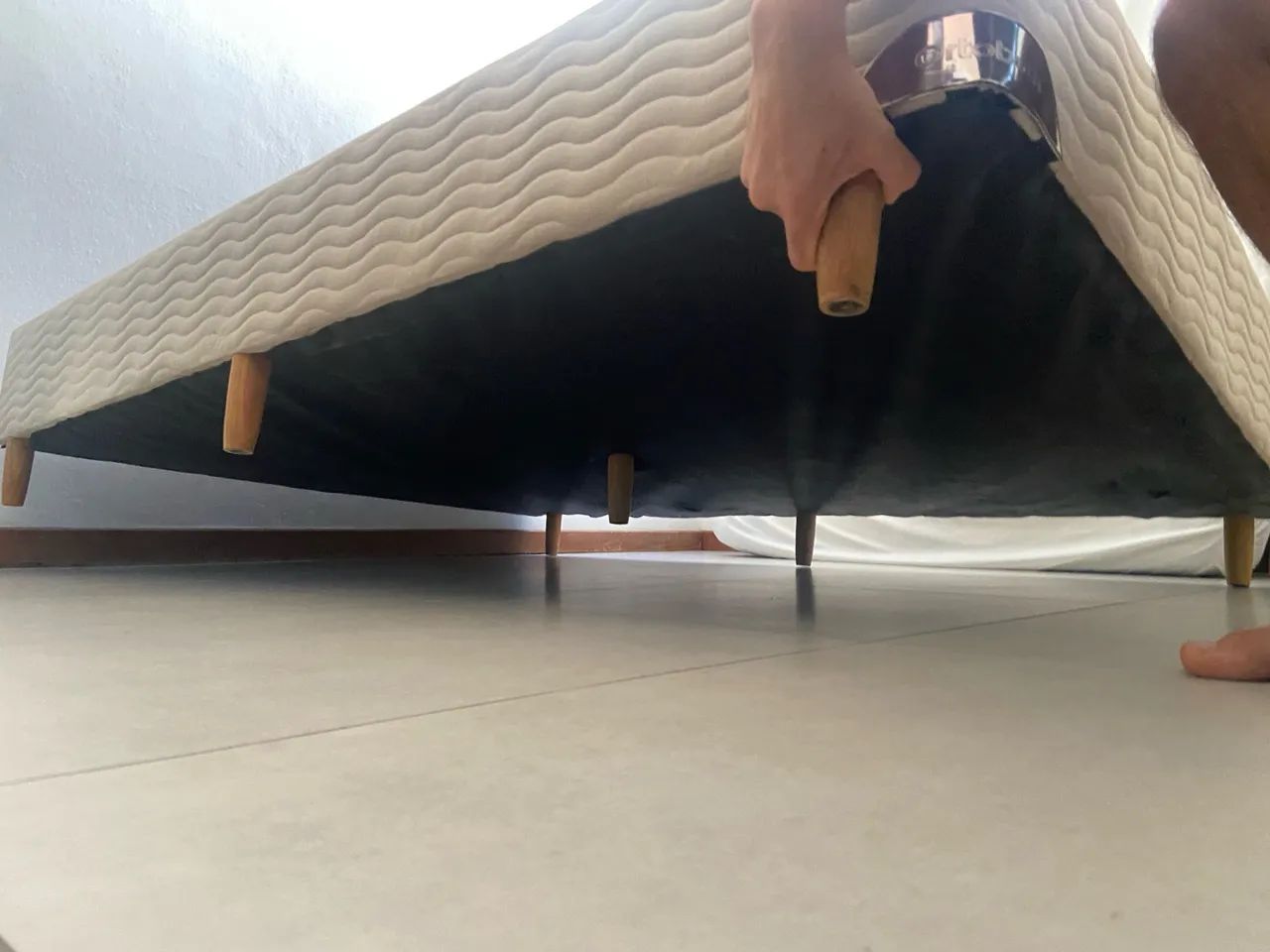 Cama BOX Casal + Colchão - Foto 4