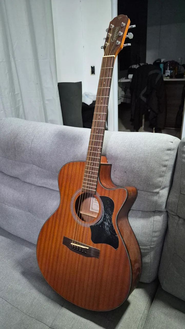 VIOLÃO GIANNINI ELETROACÚSTICO - QUALIDADE, CONFORTO E ÓTIMO SOM! - Foto 2