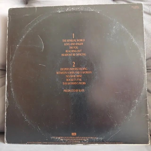 LP Kate Bush - The Sensual World (com encarte) - Foto 2