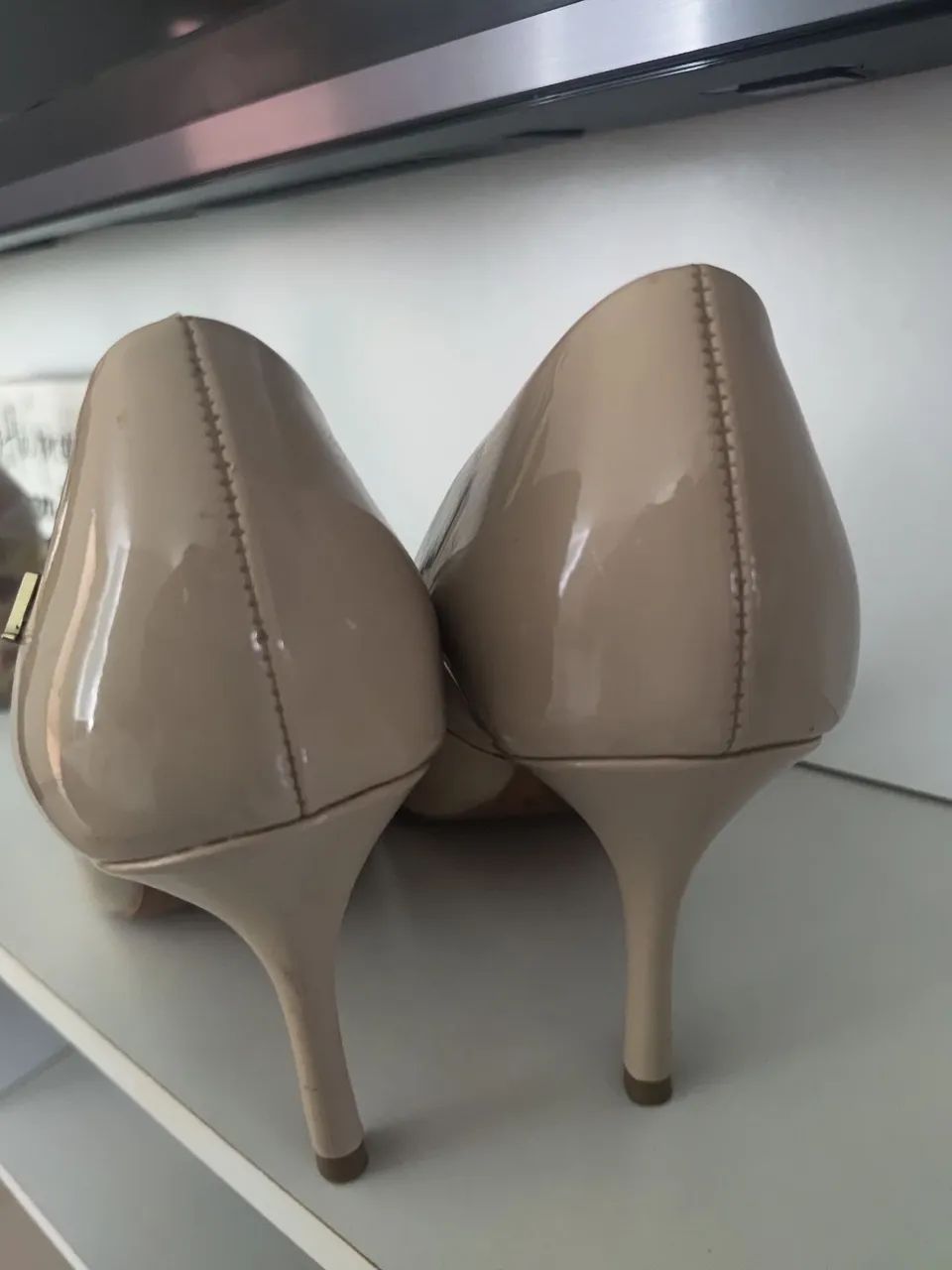 Sandália bege  - Foto 3