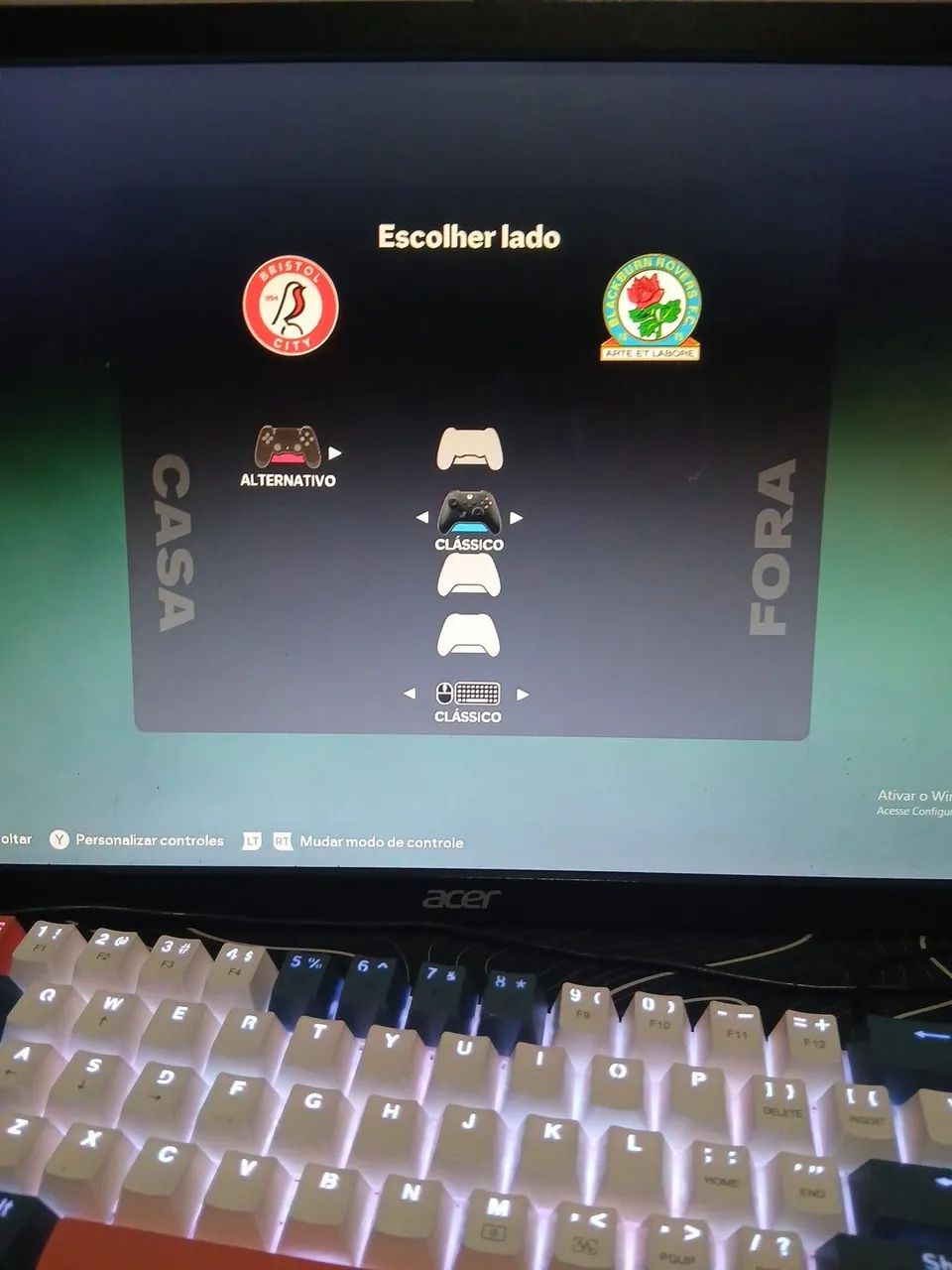 PC GAMER+CONTROLE  COM PLACA DE VIDEO  - Foto 4