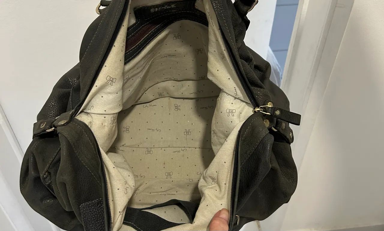Bolsa feminina em couro legítimo  - Foto 2