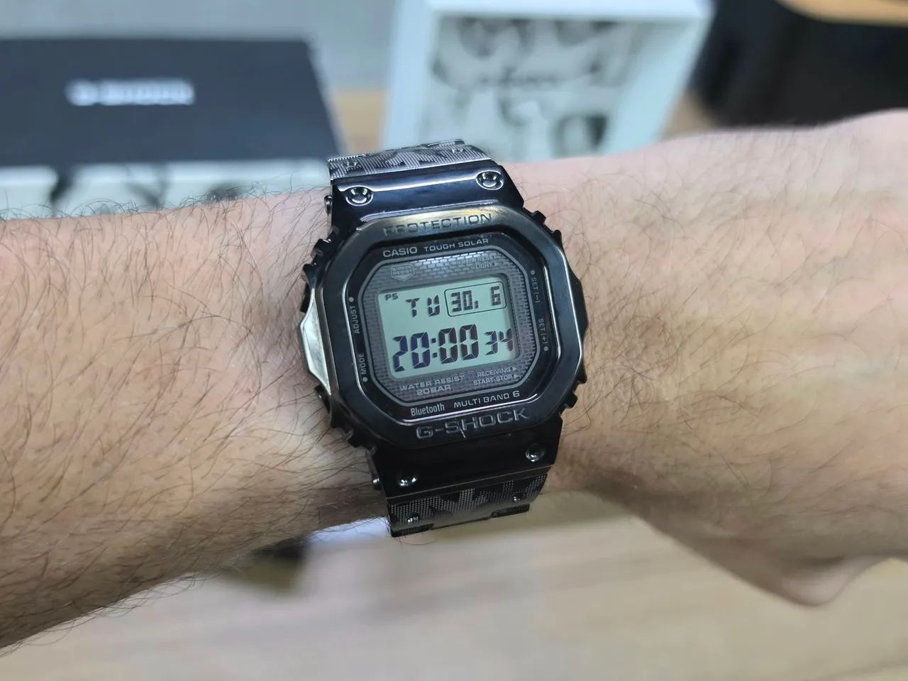 G-Shock GMW-B5000EH Metal - Edição limitada 40 anos - Foto 5