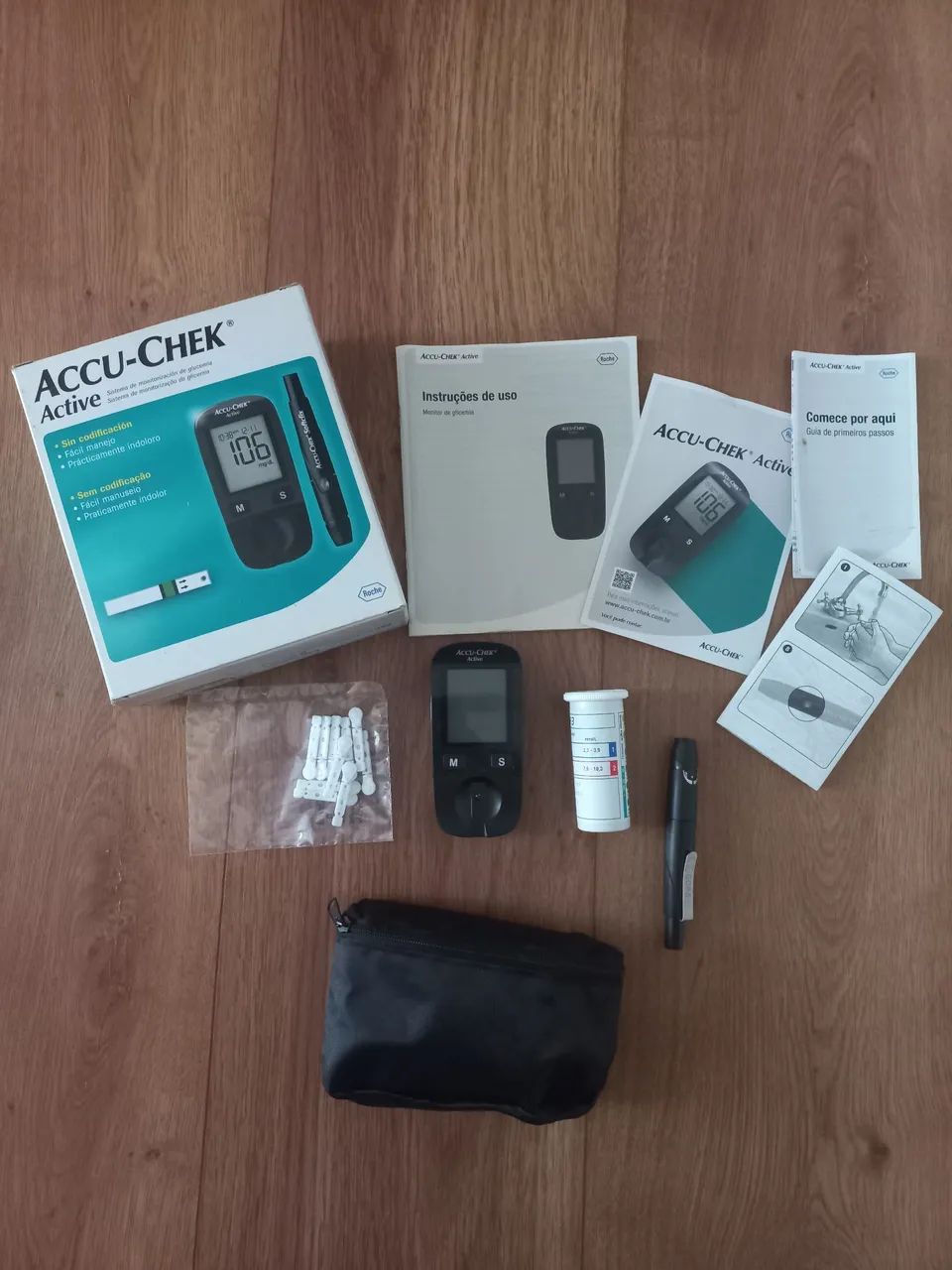 Medidor de glicemia Accu-Chek