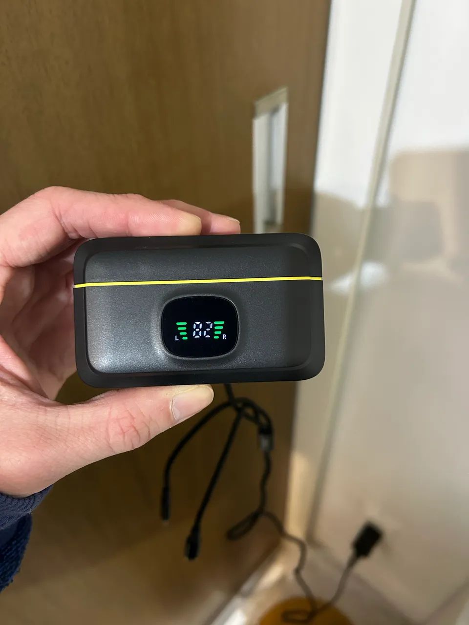 Microfone de Lapela Sem Fio Xiaomi J6 para iPhone - 2 Microfones - Foto 4