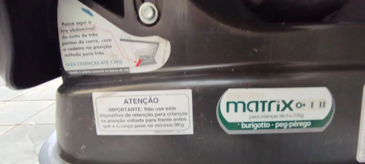 Cadeira infantil para veículo marca Burigotto  - Foto 3