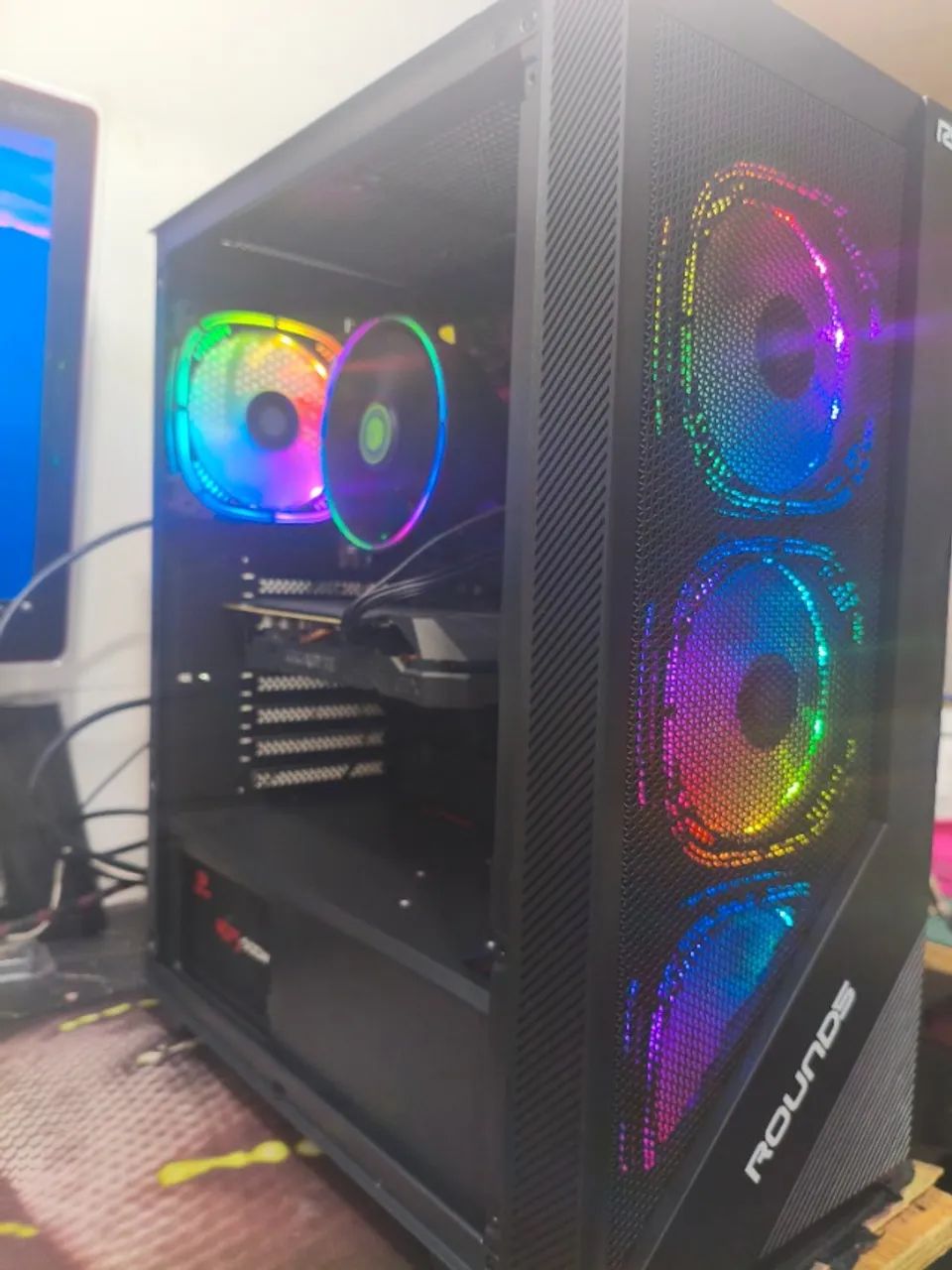 自作PC　RYZEN5 2600・8GB・256GB・GTX645・WIN11 PC Gamer Ryzen 5 2600 GTX 1660 Super - Completo - Até 12 X 249,00