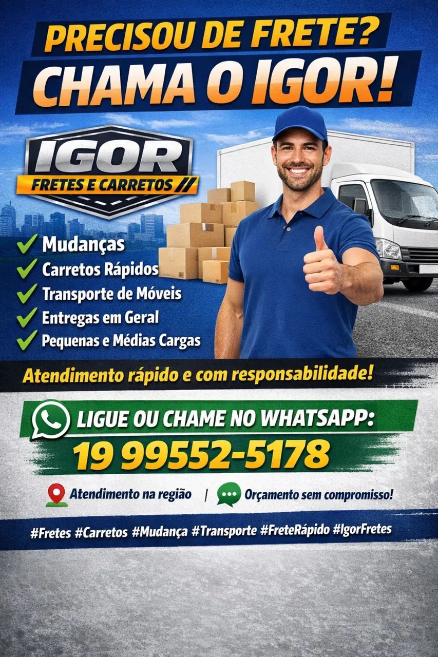 Igor fretes e carretos (transporte)
