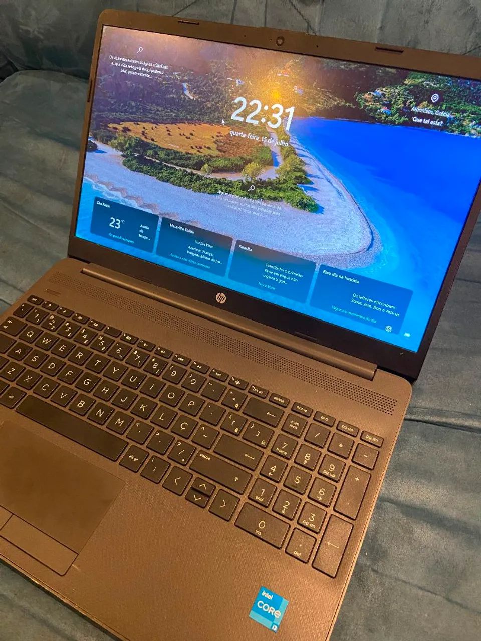 Notebook HP Processador 11th Décima Primeira Geração 