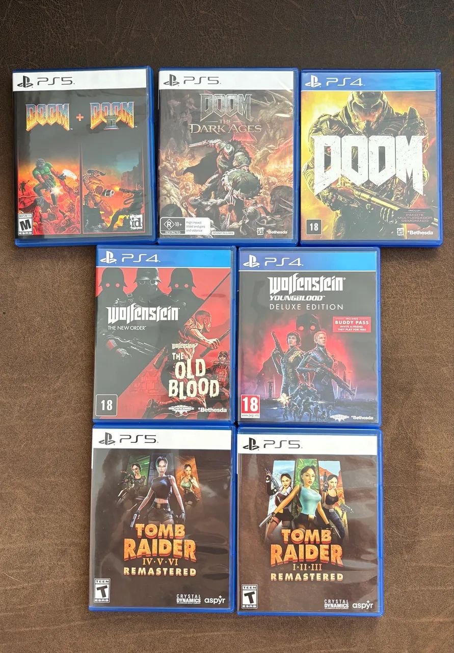 Jogos PS4 e PS5 (Diversos)