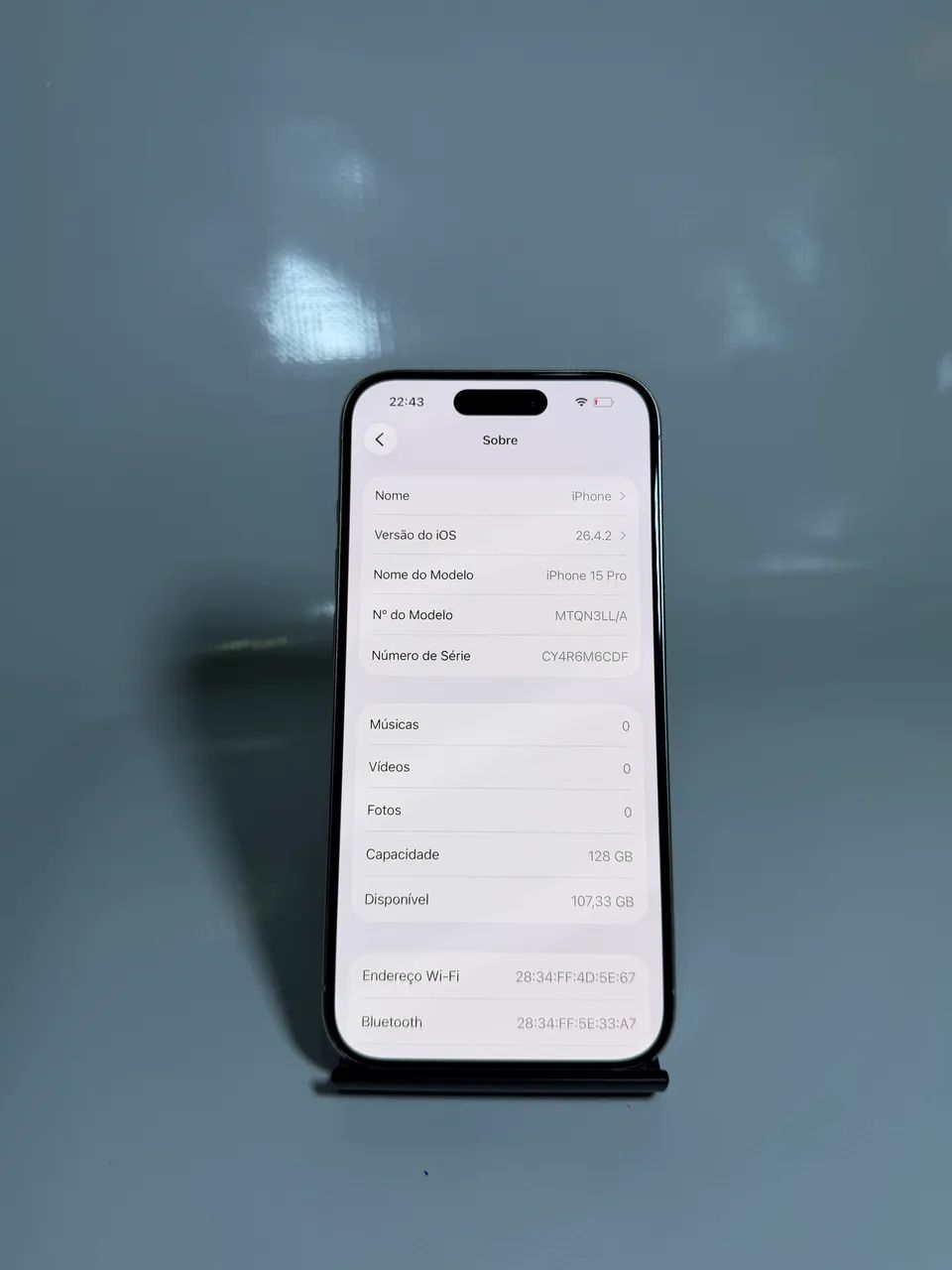 IPHONE 15 PRO 128GB BRANCO - Foto 2