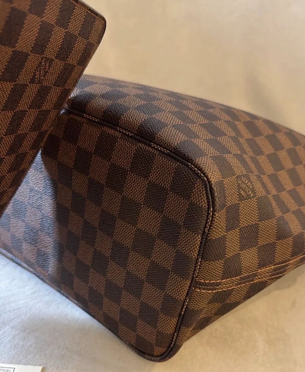 Louis Vuitton- bolsa Grande de couro - Nova  - Foto 4