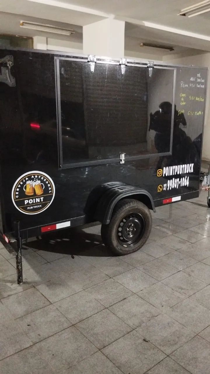 Trailer de chope 6 vias seminovo emplacado - Foto 3