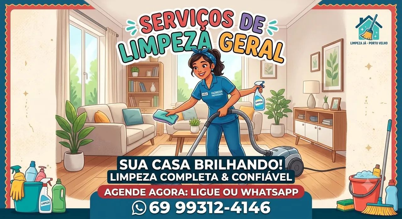 Faxina em geral