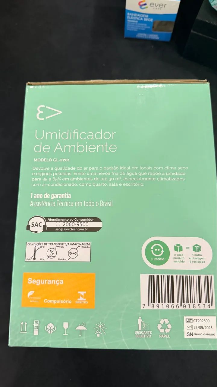 Umidificador de ar Care Tech 2,2 L - Foto 2