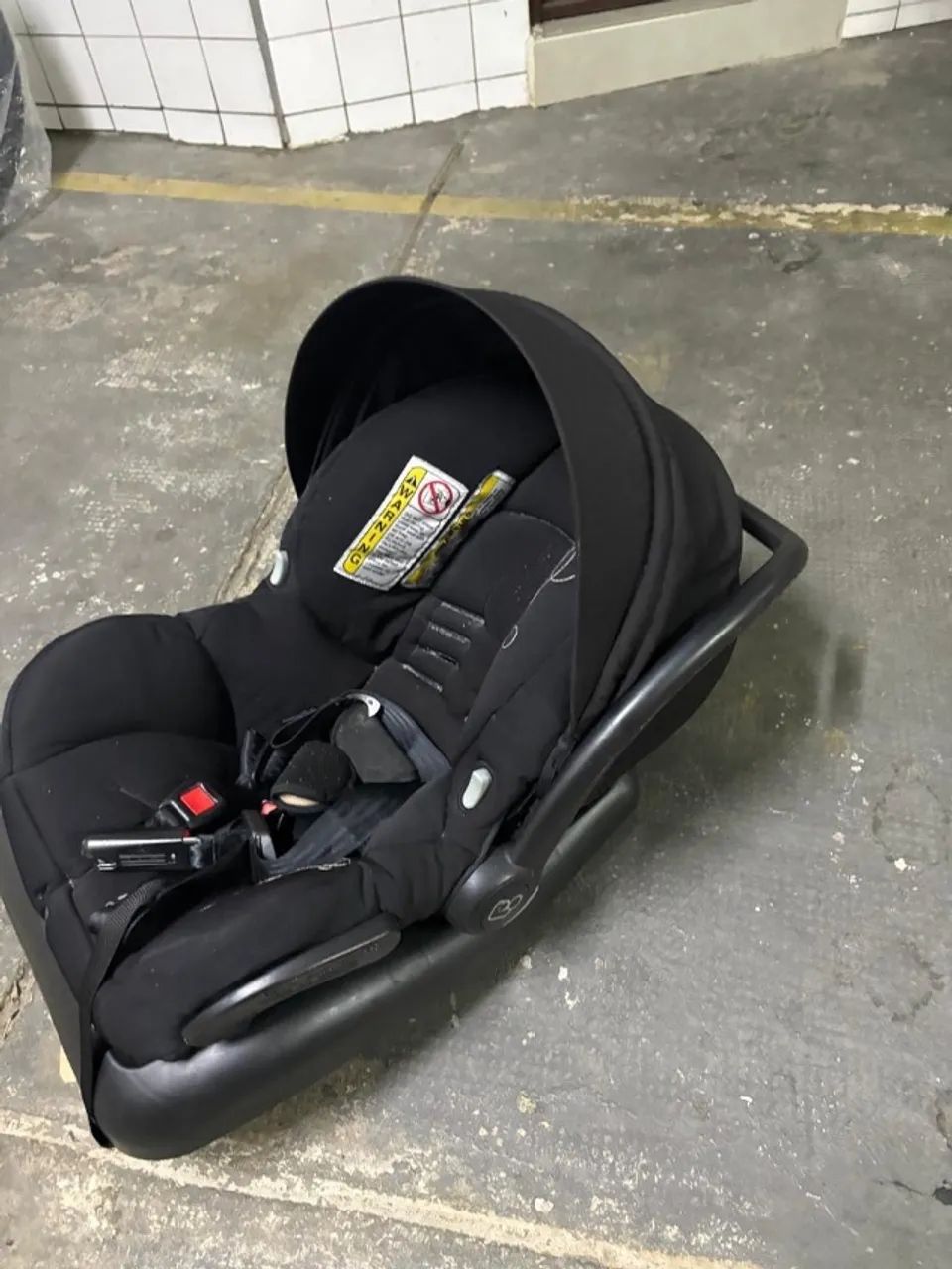 Carrinho com Moisés e bebê conforto  - Foto 5
