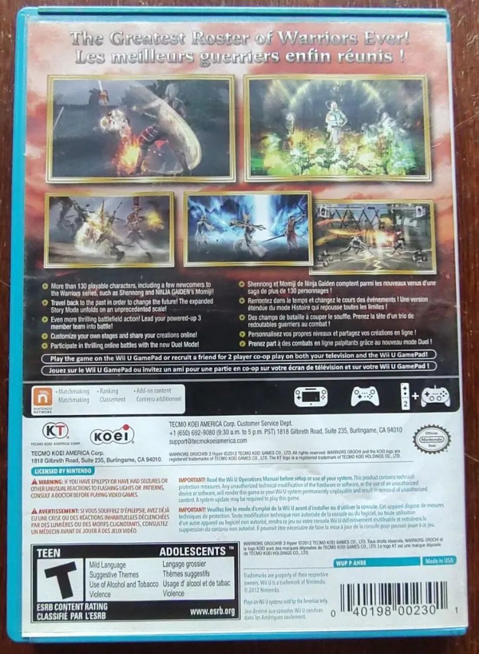 Warriors Orochi 3 Hyper = R$: 140 - Foto 5