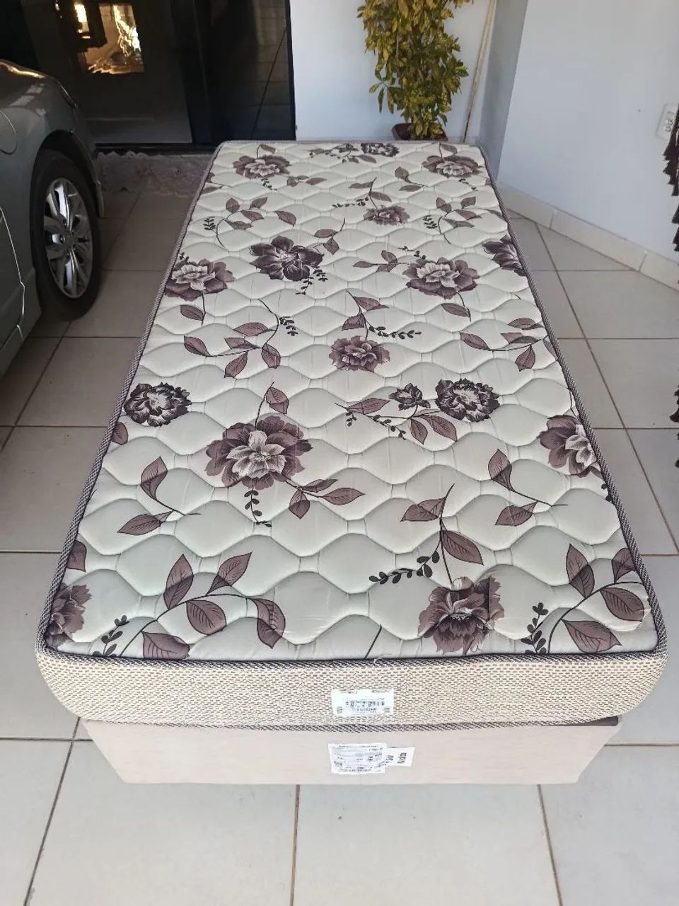 Cama Box Ortobom Solteiro 180x88cm