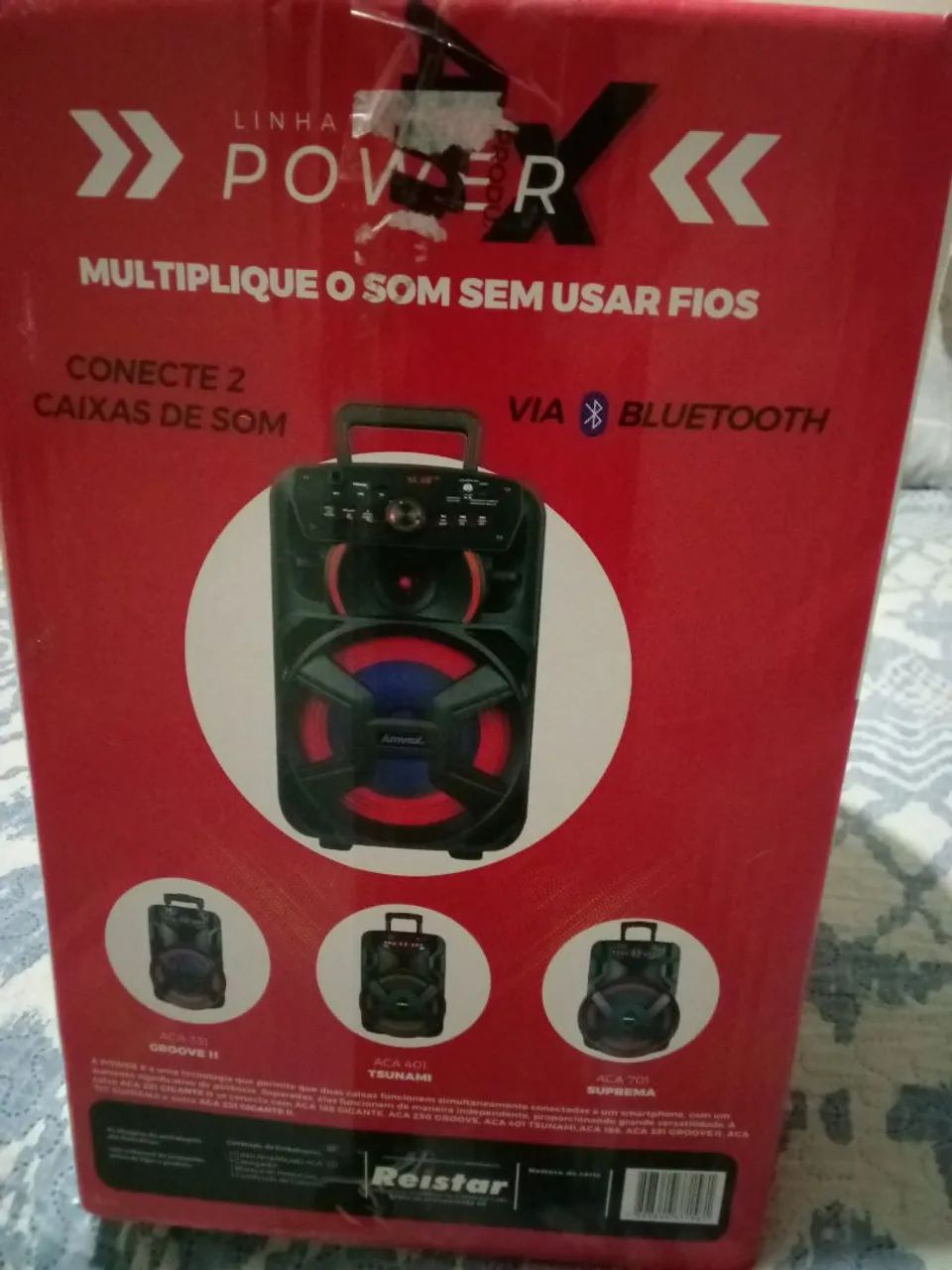 Caixa de som Amvox 