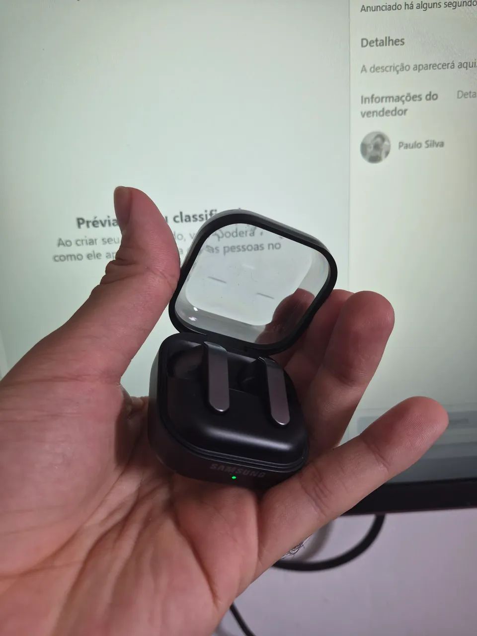 Fone de Ouvido Bluetooth Galaxy Buds 4 - Foto 5